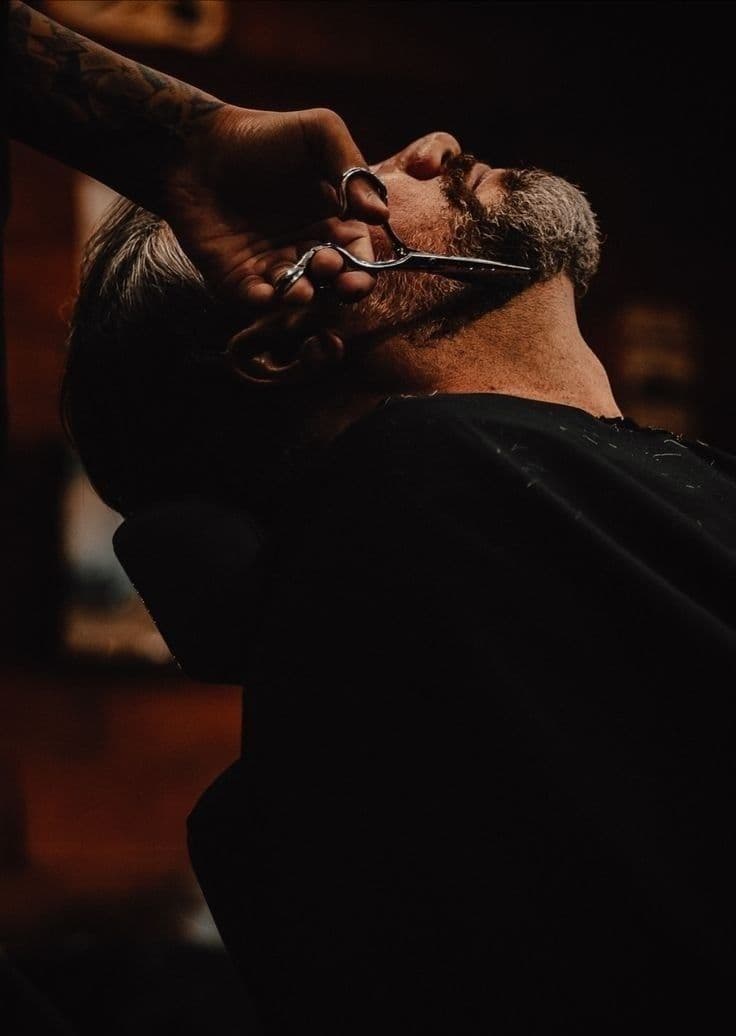 Beard Styling with Scissors